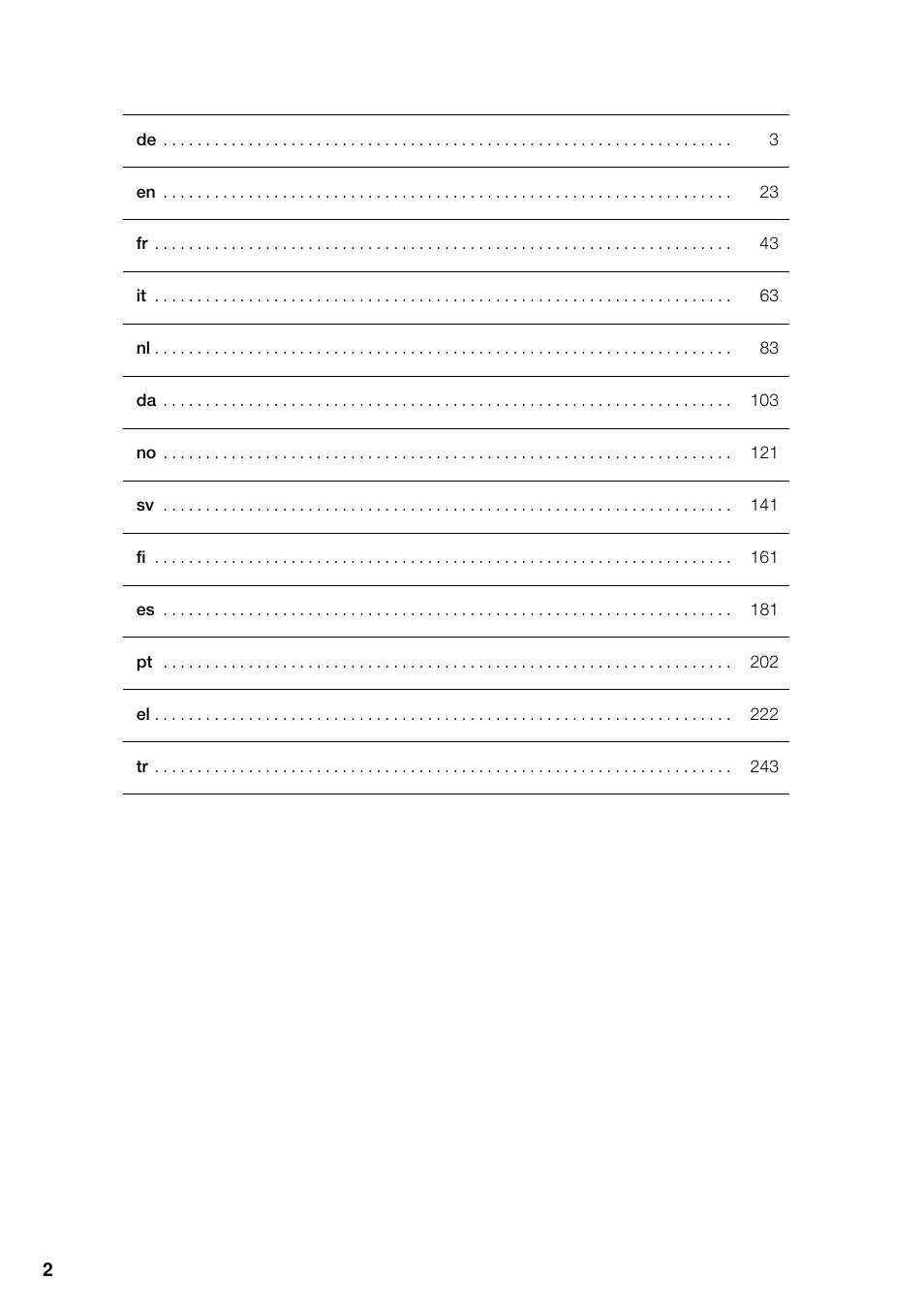 Neff K3990X7 User Manual | Page 2 / 263