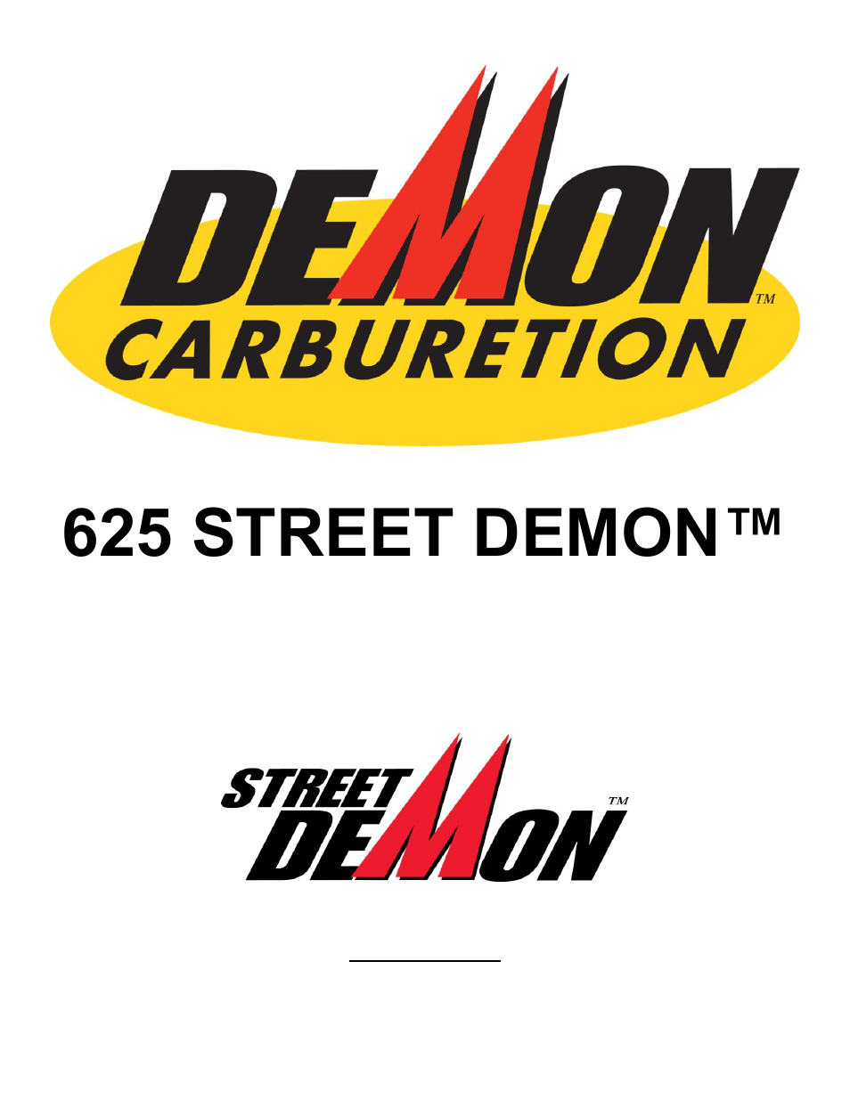Demon Fuel Systems 1902 User Manual | 20 pages