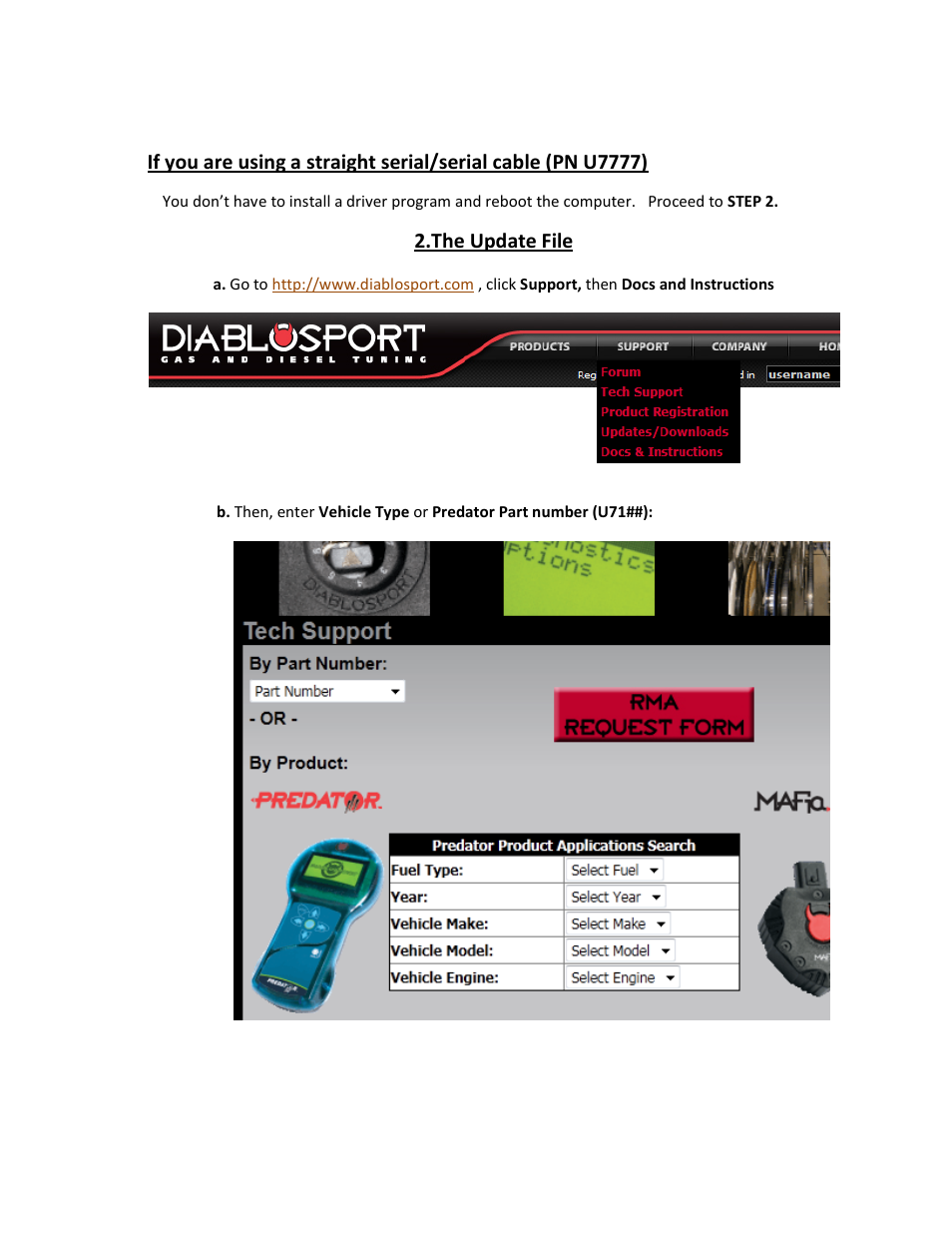 DiabloSport Predator Revision Update Instructions User Manual | Page 3 / 11