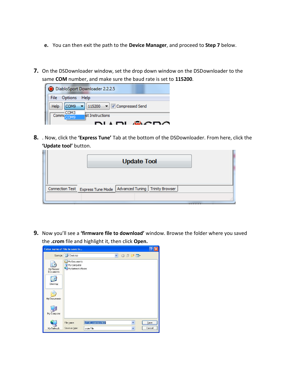 DiabloSport Predator Revision Update Instructions - Using Legacy Connect User Manual | Page 13 / 15