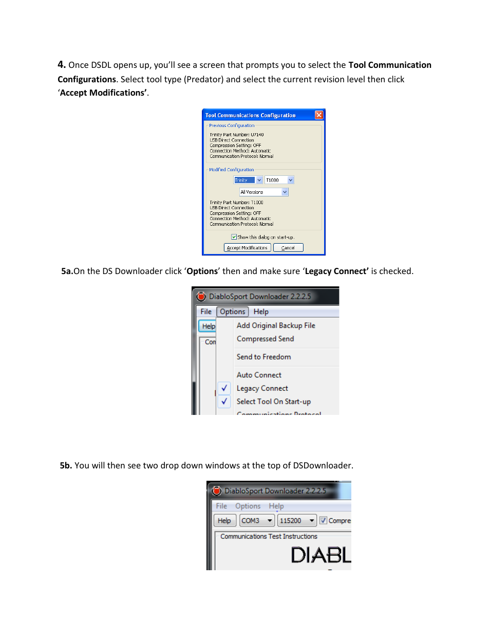 DiabloSport Predator Revision Update Instructions - Using Legacy Connect User Manual | Page 7 / 15