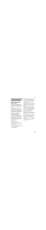 Nl inhoudnl gebruiksaanwijzing, Veiligheidsbepalingen en waarschuwingen, Voordat u het apparaat in gebruik neemt | Technische veiligheid, Bij beschadiging, Ruimte gedurende een paar minuten goed luchten, Contact opnemen met de servicedienst | Neff K6624X9  EU User Manual | Page 55 / 71