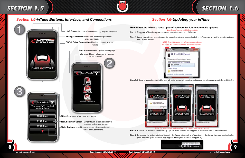 Section, Updating, Your | Intune | DiabloSport inTune User Manual User Manual | Page 5 / 14