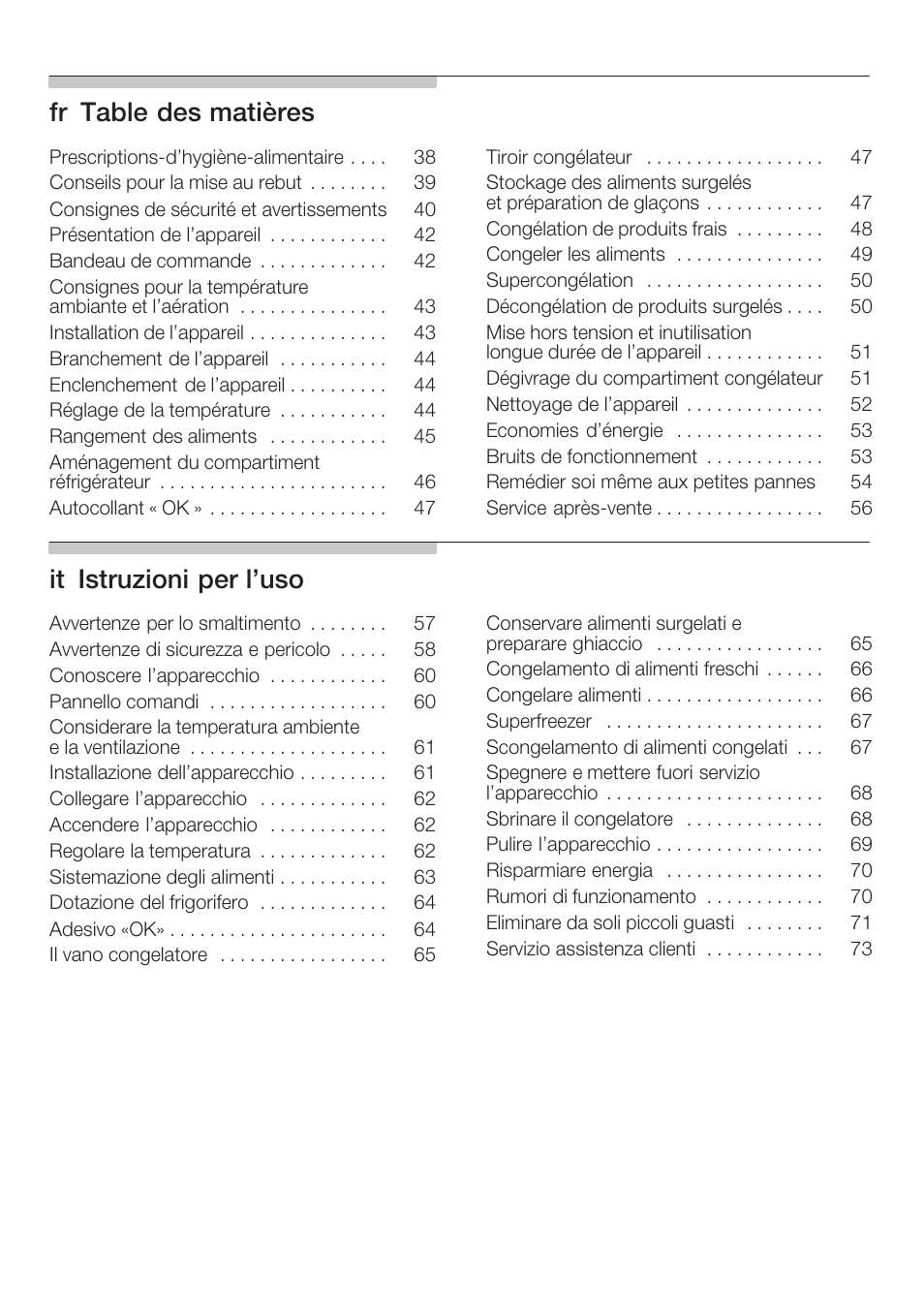 Neff K6634X9  EU User Manual | Page 3 / 95