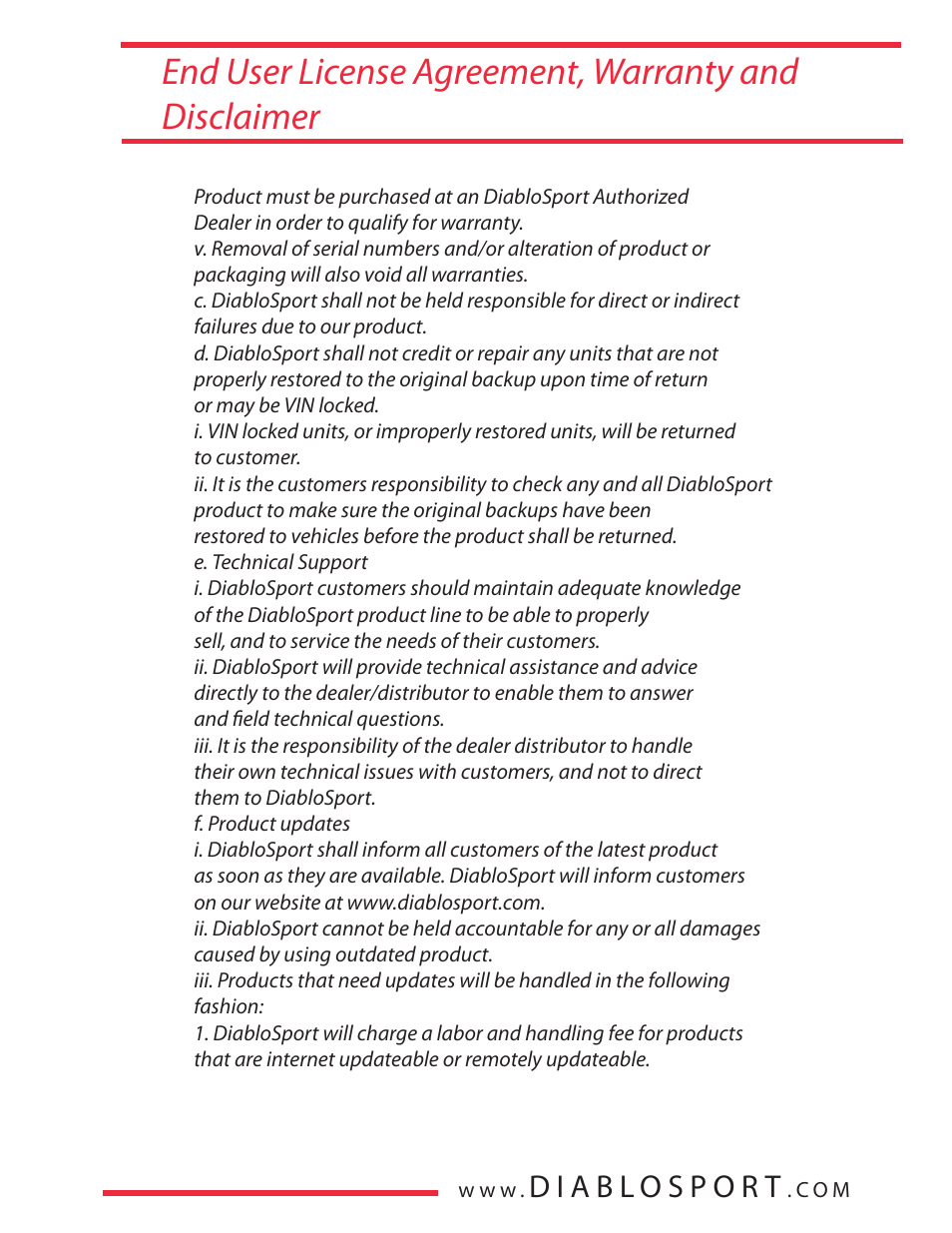 DiabloSport Extreme PowerPuck User Manual | Page 7 / 62