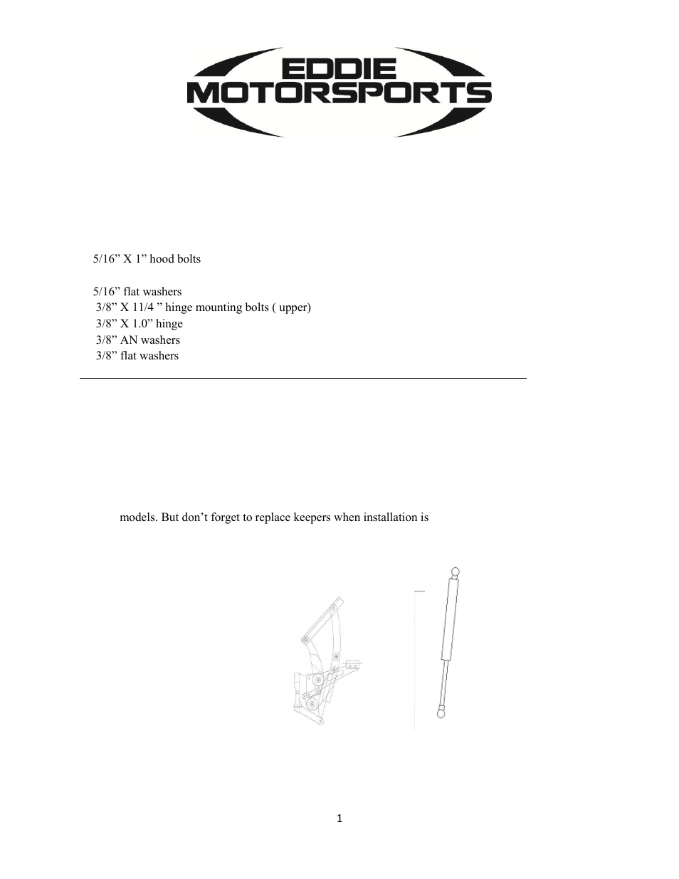 Eddie Motorsports MS149-31 57 User Manual | 2 pages