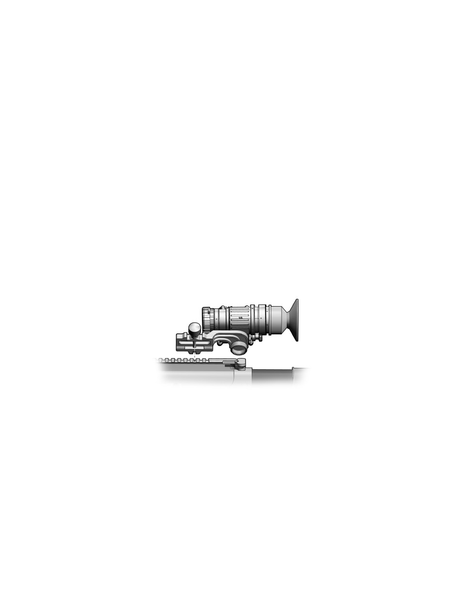 Figure 2-10 mounting the mnvd | EOTech M914 (AN/PVS-14) Monocular Night Vision Device User Manual | Page 33 / 56