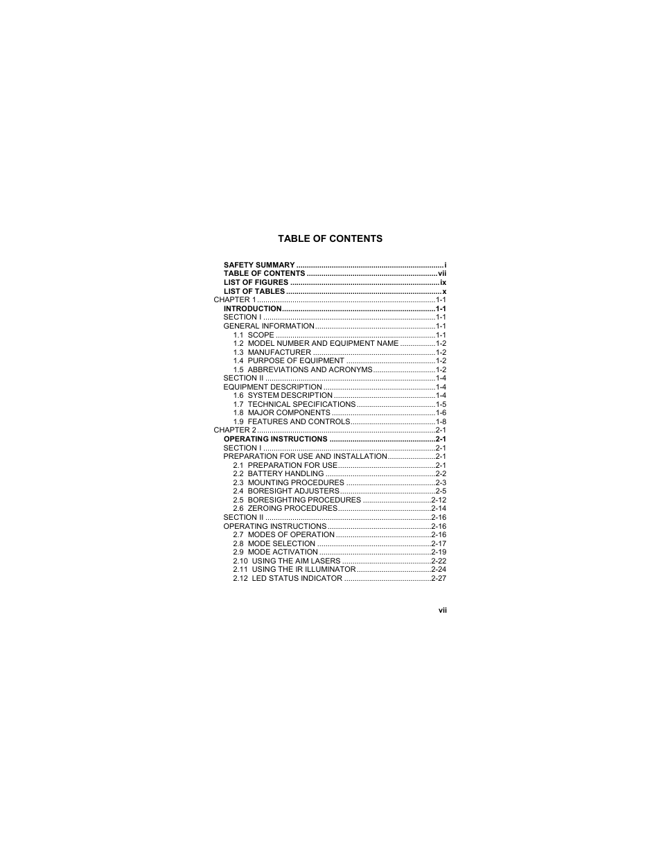 EOTech ATPIAL (AN/PEQ-15) - ADVANCED TARGET POINTER ILLUMINATOR AIMING LIGHT User Manual | Page 9 / 70