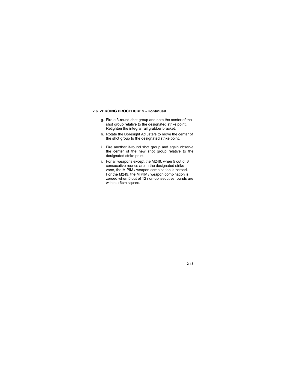 EOTech MIPIM (AN/PEQ-16B) - Mini Integrated Pointer Illuminator Module User Manual | Page 39 / 74