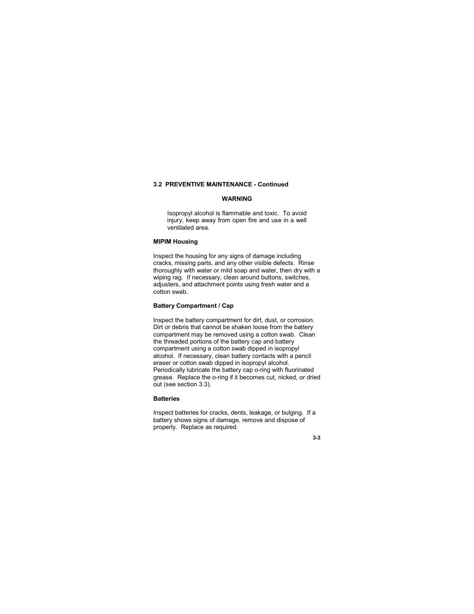 EOTech MIPIM (AN/PEQ-16B) - Mini Integrated Pointer Illuminator Module User Manual | Page 55 / 74