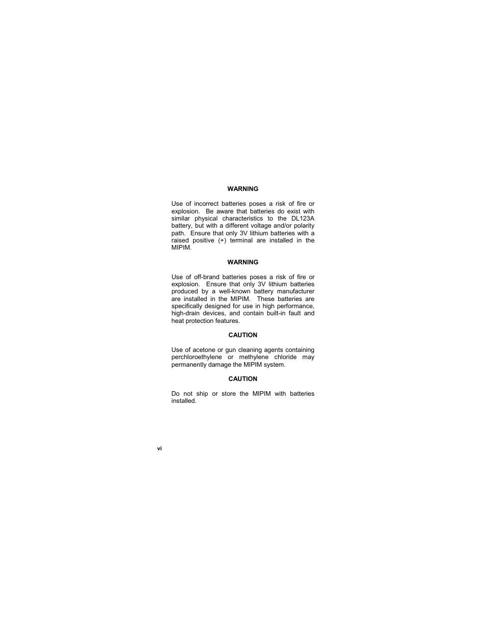 EOTech MIPIM (AN/PEQ-16B) - Mini Integrated Pointer Illuminator Module User Manual | Page 8 / 74