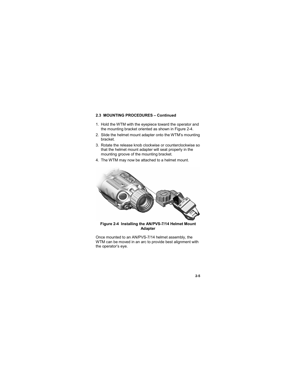 EOTech MTM Mini-Thermal Monocular User Manual | Page 25 / 68