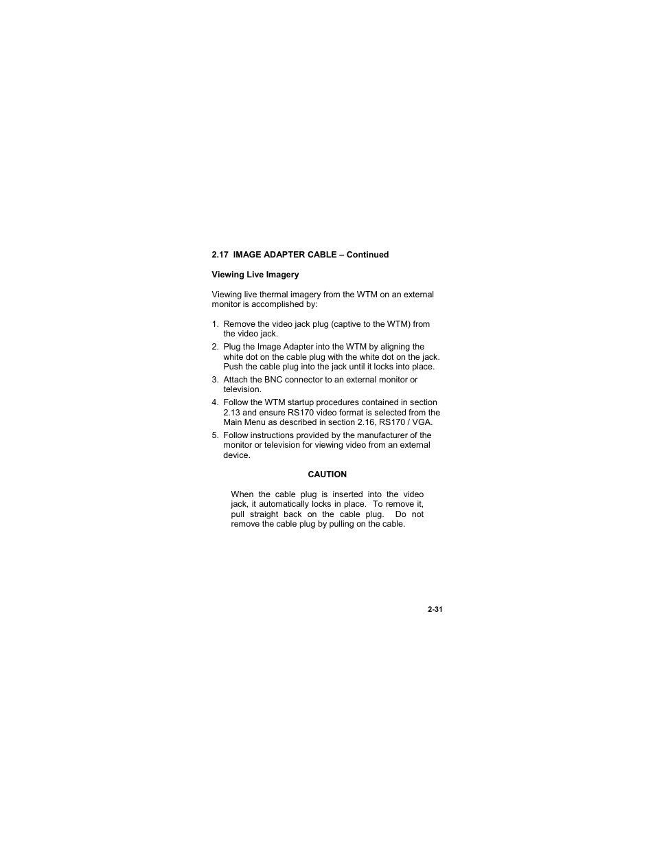 EOTech MTM Mini-Thermal Monocular User Manual | Page 51 / 68