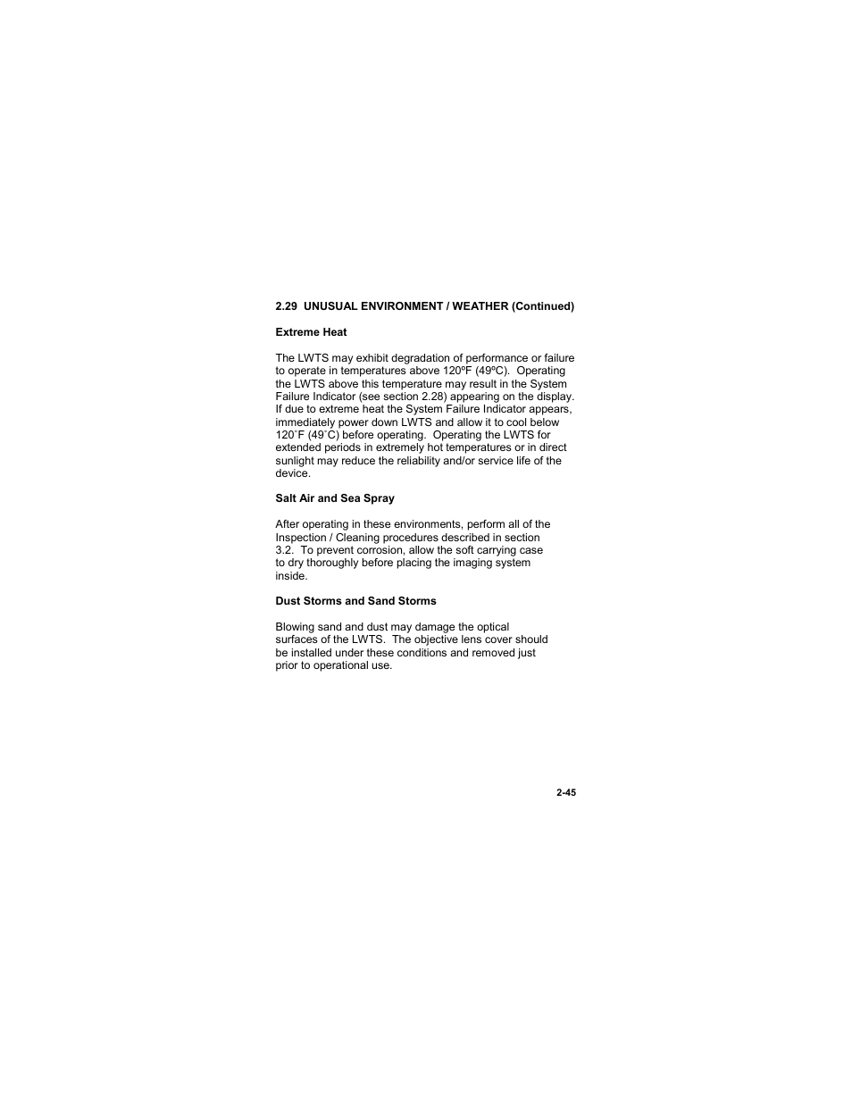 EOTech LWTS Light Weapon Thermal Sight User Manual | Page 63 / 82