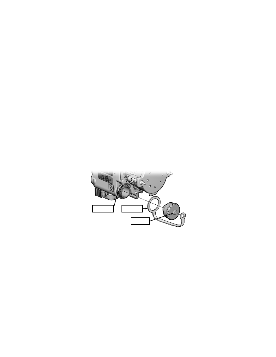 Figure 3-4. battery cap / battery cap lanyard -9 | EOTech CNVD-T2 Clip-On Night Vision Device - Thermal 2 User Manual | Page 61 / 72