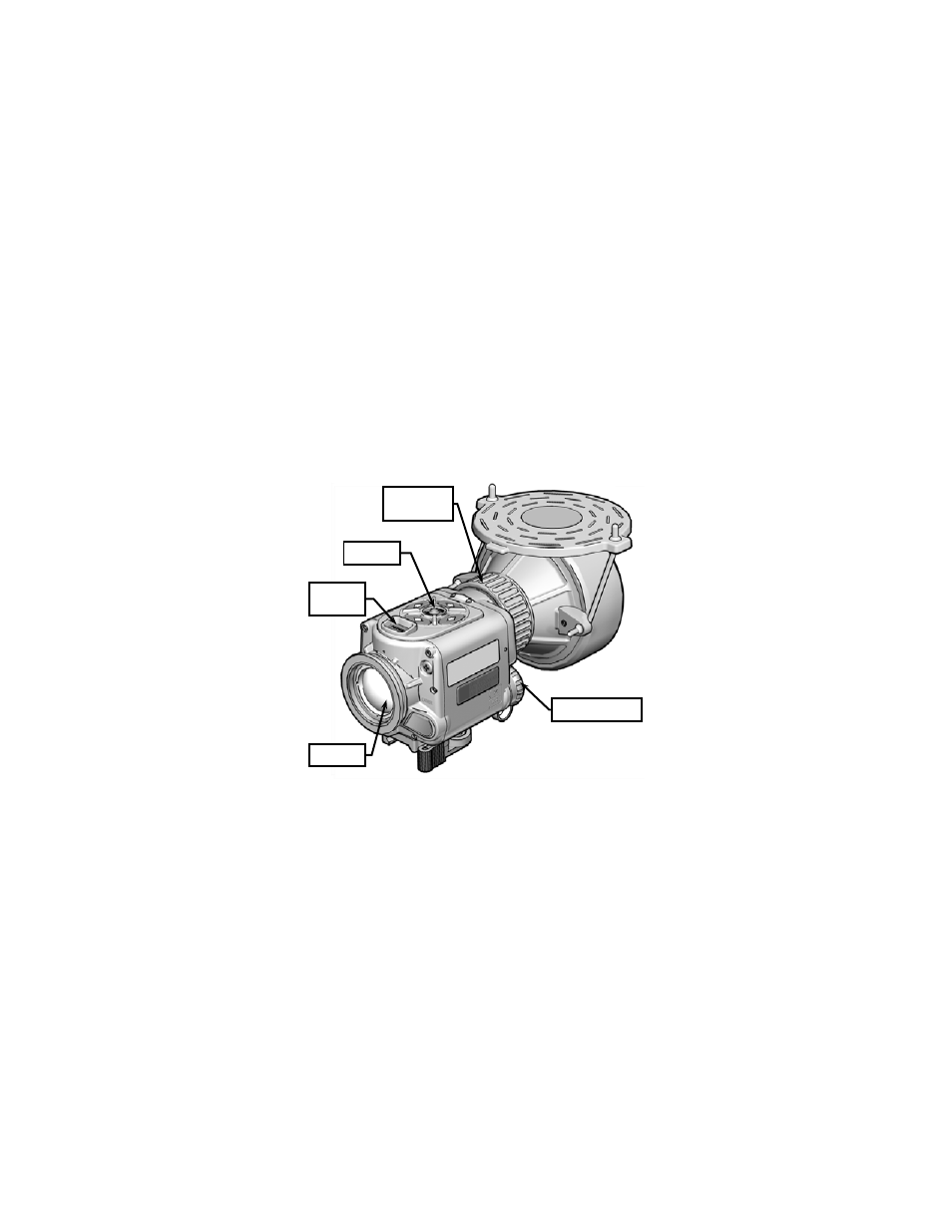 Section ii, Operating procedures, 5 features and controls | Section ii -7, Operating procedures -7, 5 features and controls -7, Figure 2-4 cnvd-t3 features and controls | EOTech CNVD-T3 Clip-On Night Vision Device - Thermal 3 User Manual | Page 25 / 68