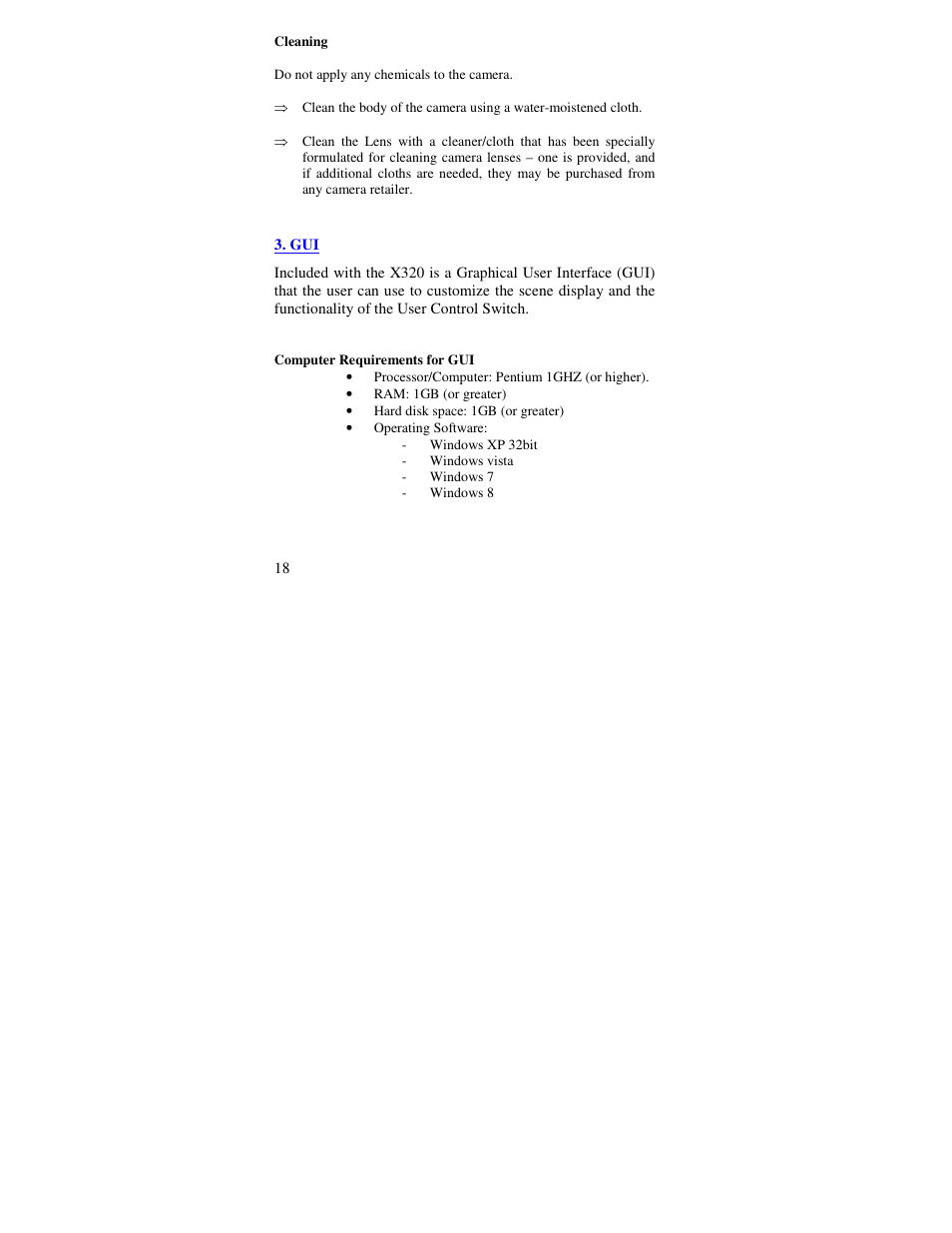 EOTech X320 User Manual User Manual | Page 18 / 35
