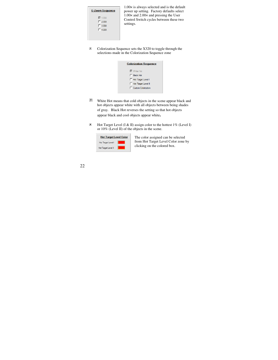 EOTech X320 User Manual User Manual | Page 22 / 35