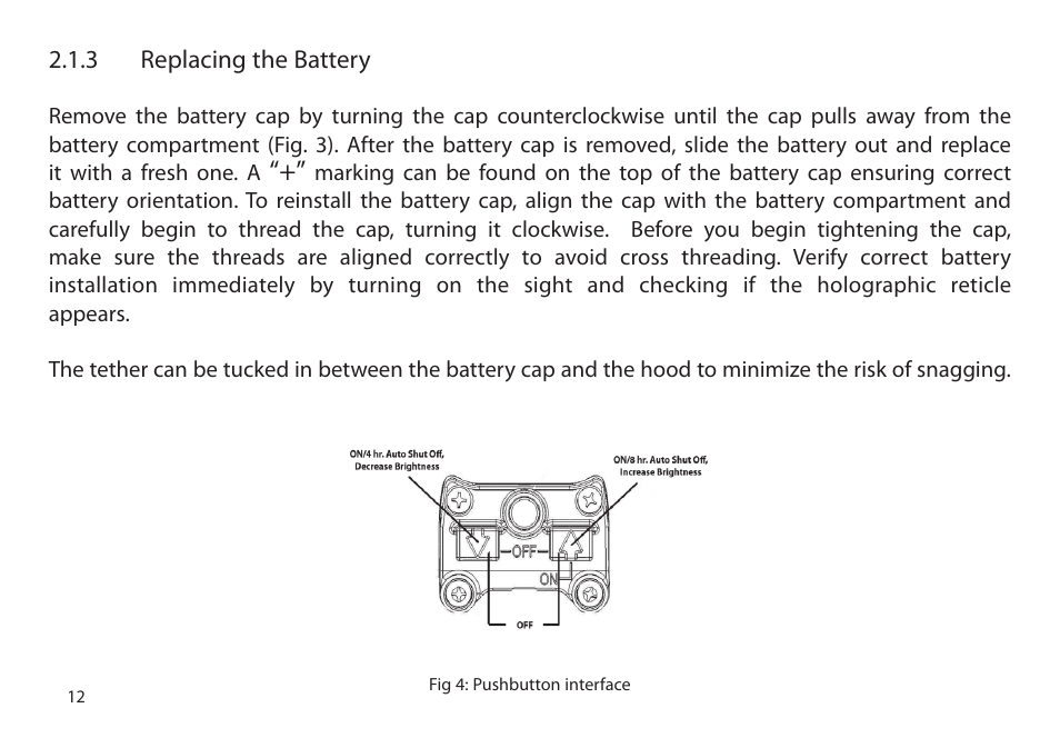 EOTech XPS2-Z User Manual | Page 20 / 38