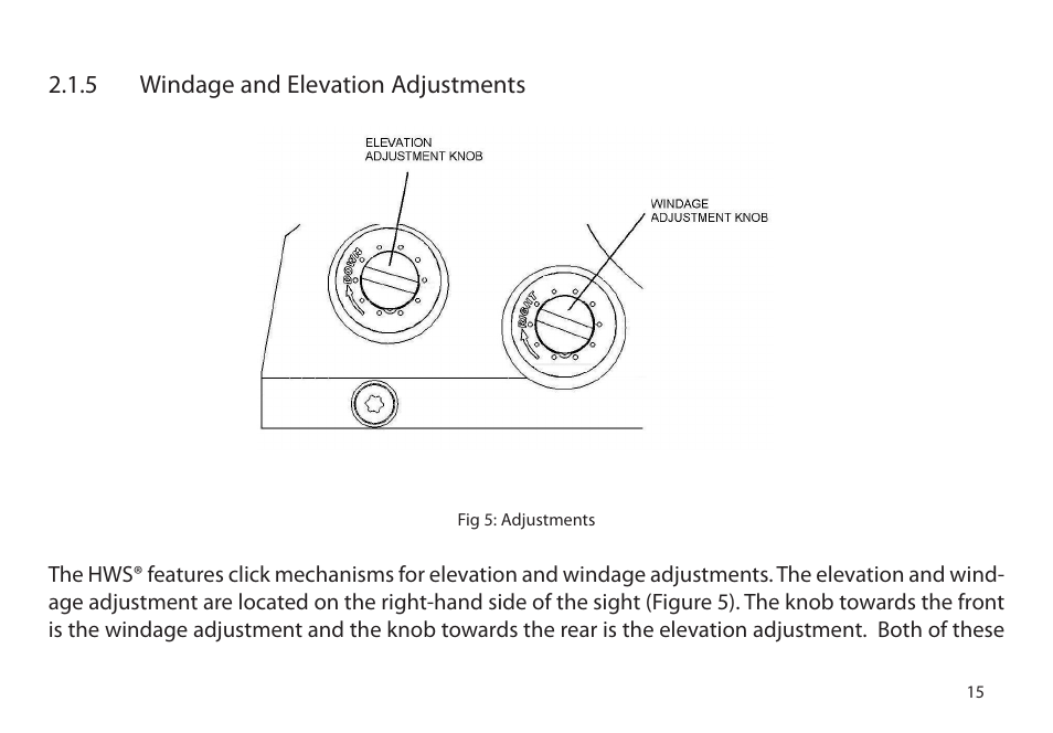 EOTech XPS2-Z User Manual | Page 23 / 38