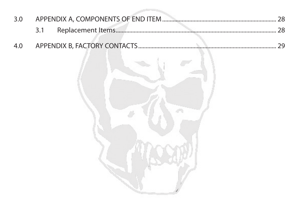 EOTech XPS2-Z User Manual | Page 8 / 38