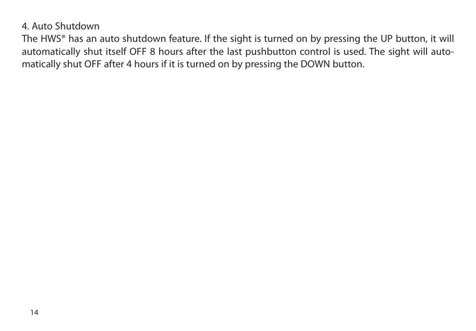 EOTech XPS2 User Manual | Page 22 / 38
