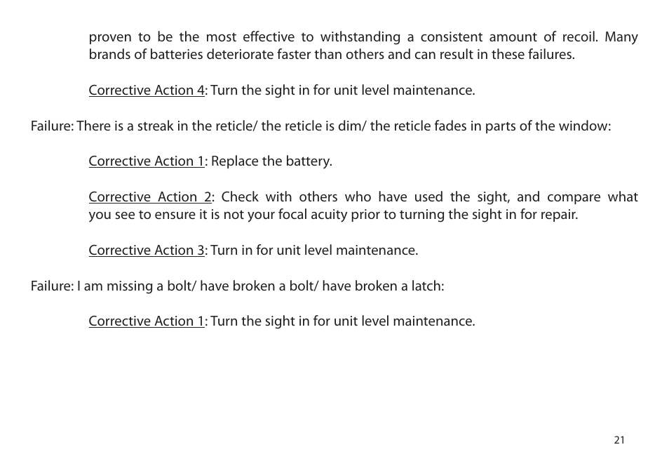 EOTech XPS2 User Manual | Page 29 / 38