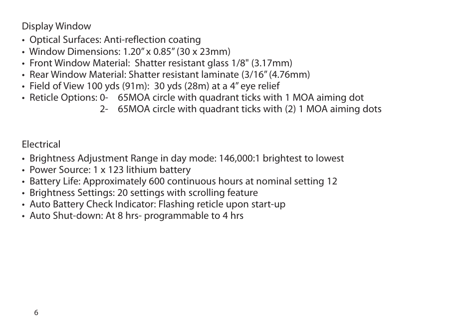 EOTech Holographic Hybrid Sight II EXPS2-2 with G33.STS Magnifier User Manual | Page 14 / 38