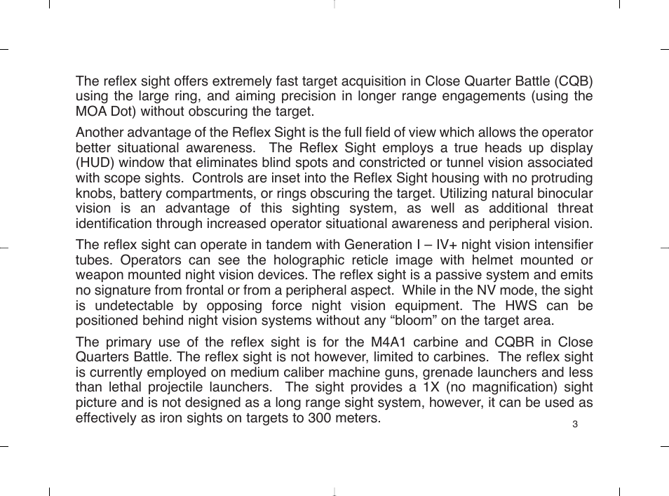 EOTech 553 User Manual | Page 11 / 58