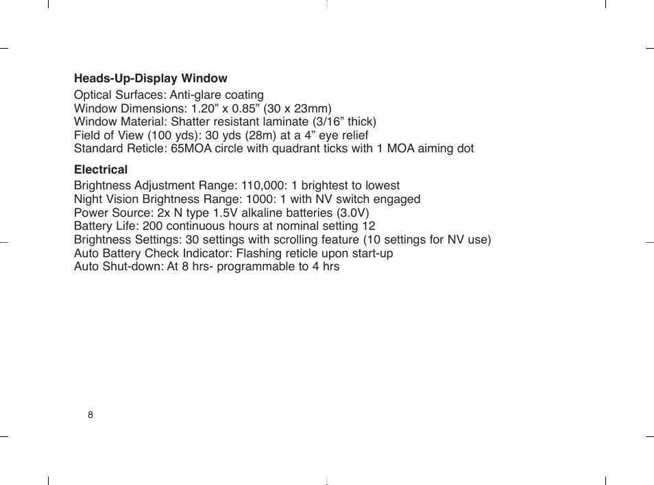 EOTech 553 User Manual | Page 16 / 58