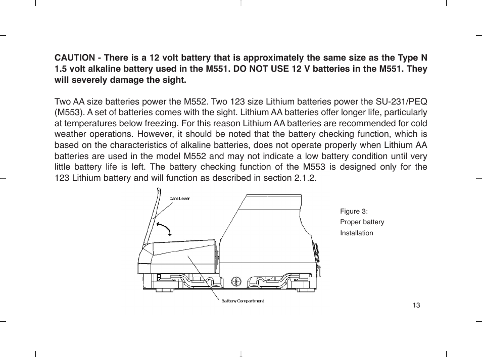 EOTech 553 User Manual | Page 21 / 58