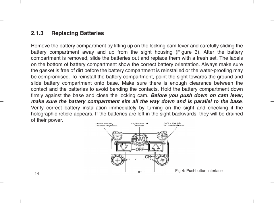 EOTech 553 User Manual | Page 22 / 58