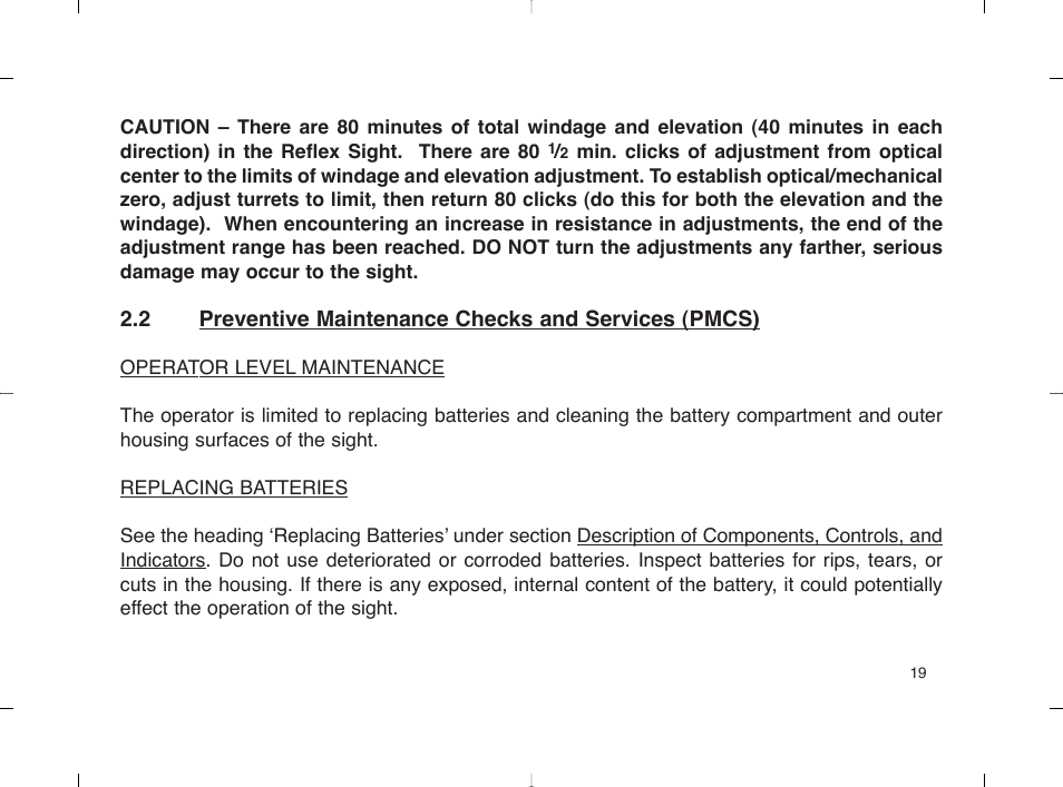 EOTech 553 User Manual | Page 27 / 58