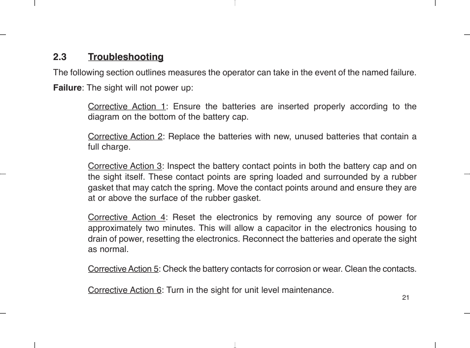 EOTech 553 User Manual | Page 29 / 58