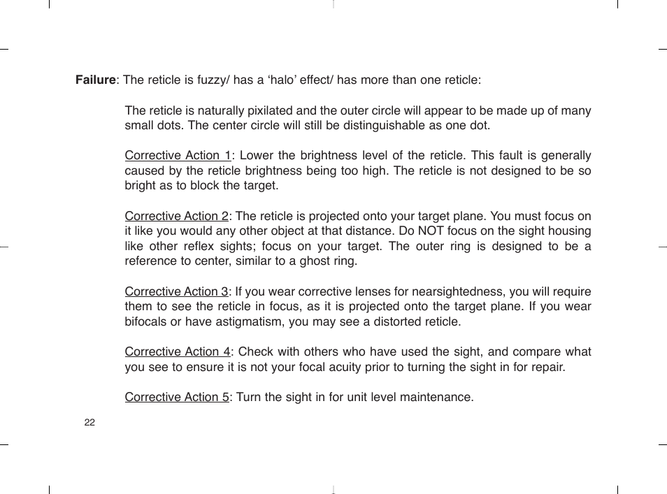 EOTech 553 User Manual | Page 30 / 58