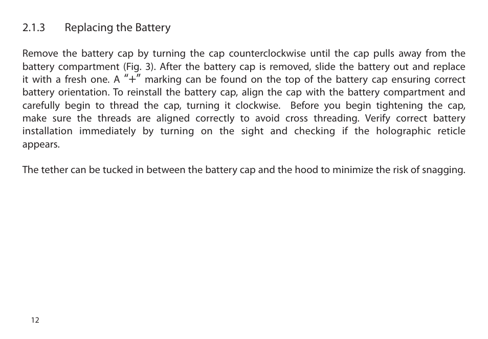 EOTech XPS3 User Manual | Page 20 / 40