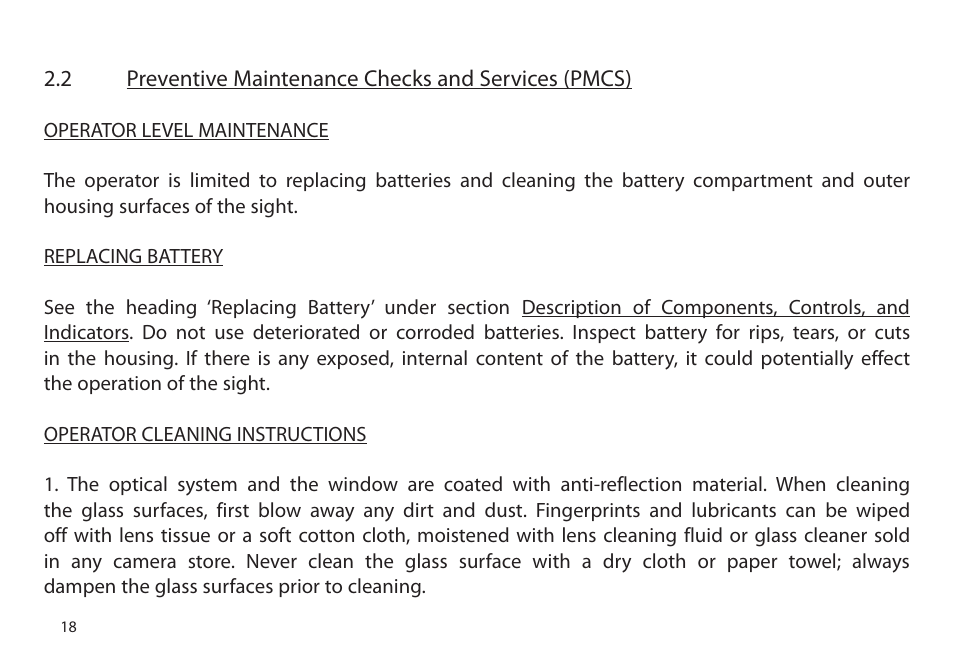 EOTech XPS3 User Manual | Page 26 / 40