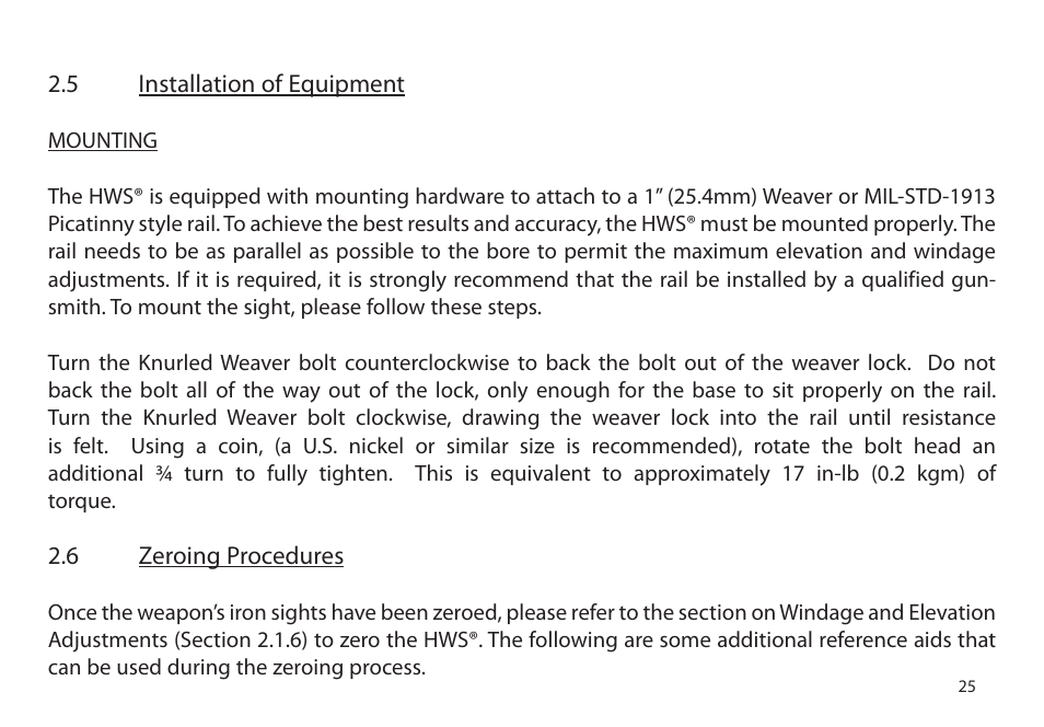 EOTech XPS3 User Manual | Page 33 / 40