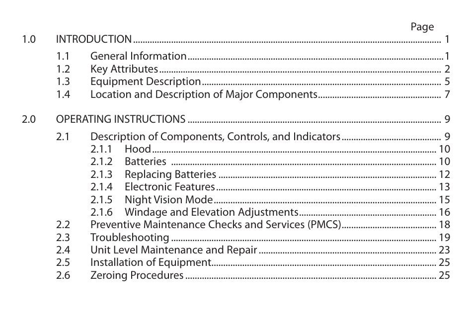 EOTech XPS3 User Manual | Page 7 / 40