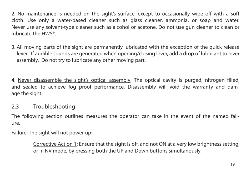 EOTech Holographic Hybrid Sight I EXPS3-4 with G33.STS Magnifier User Manual | Page 27 / 40