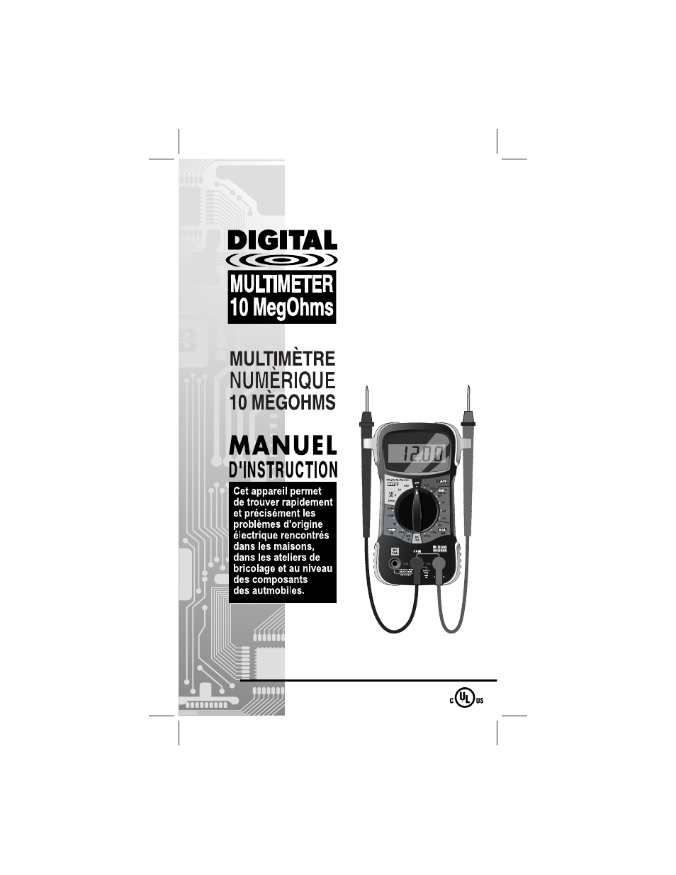 Equus 3310 - Hands-Free DMM (10 MegOhm) User Manual | Page 17 / 48