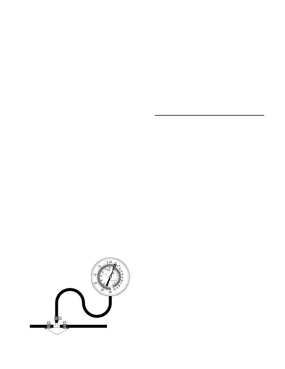 Checking fuel pump operation | Equus 3620 - Vacuum / Carburetor Fuel Pressure Tester User Manual | Page 2 / 2