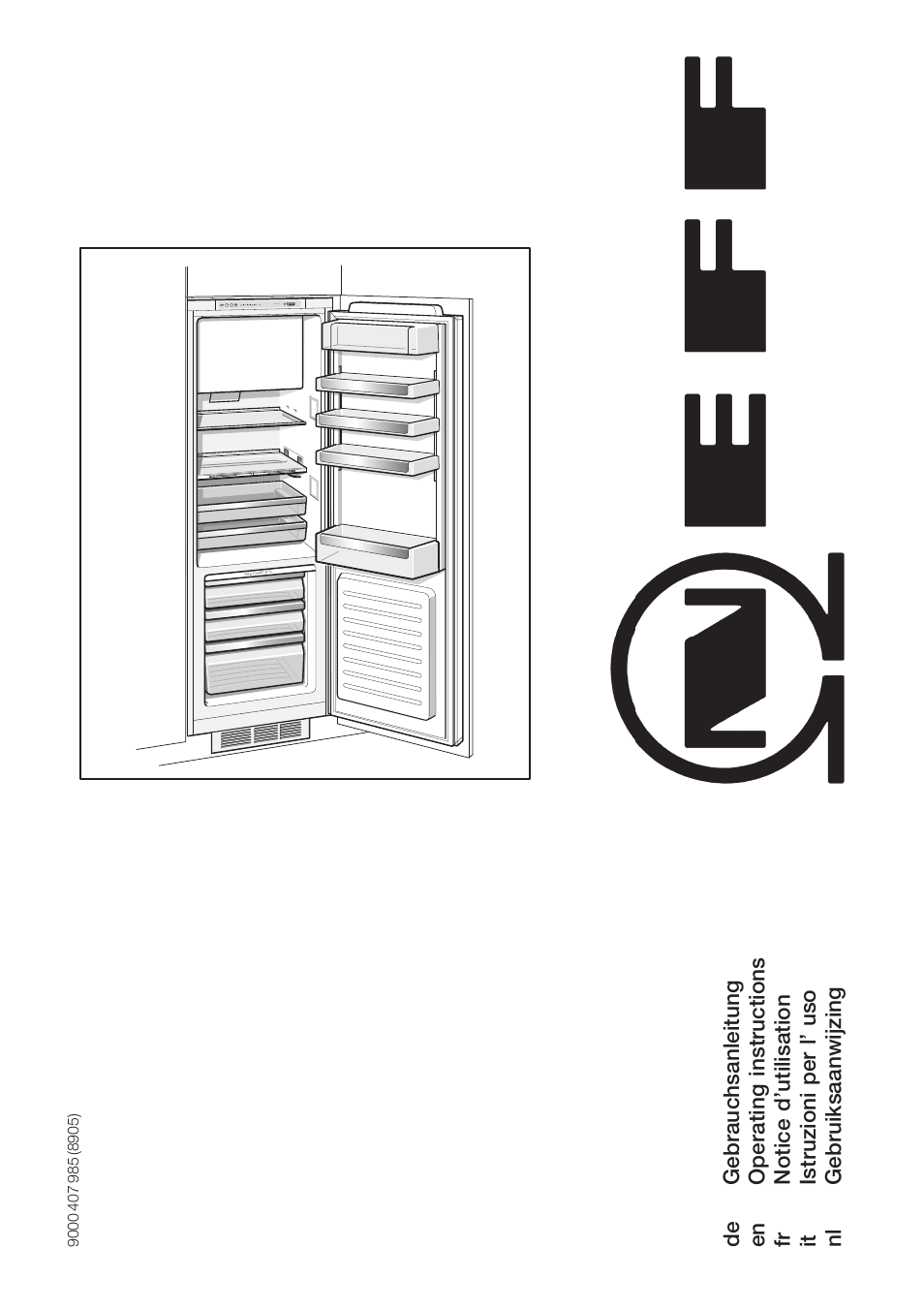 Neff K8125X0  EU User Manual | 105 pages