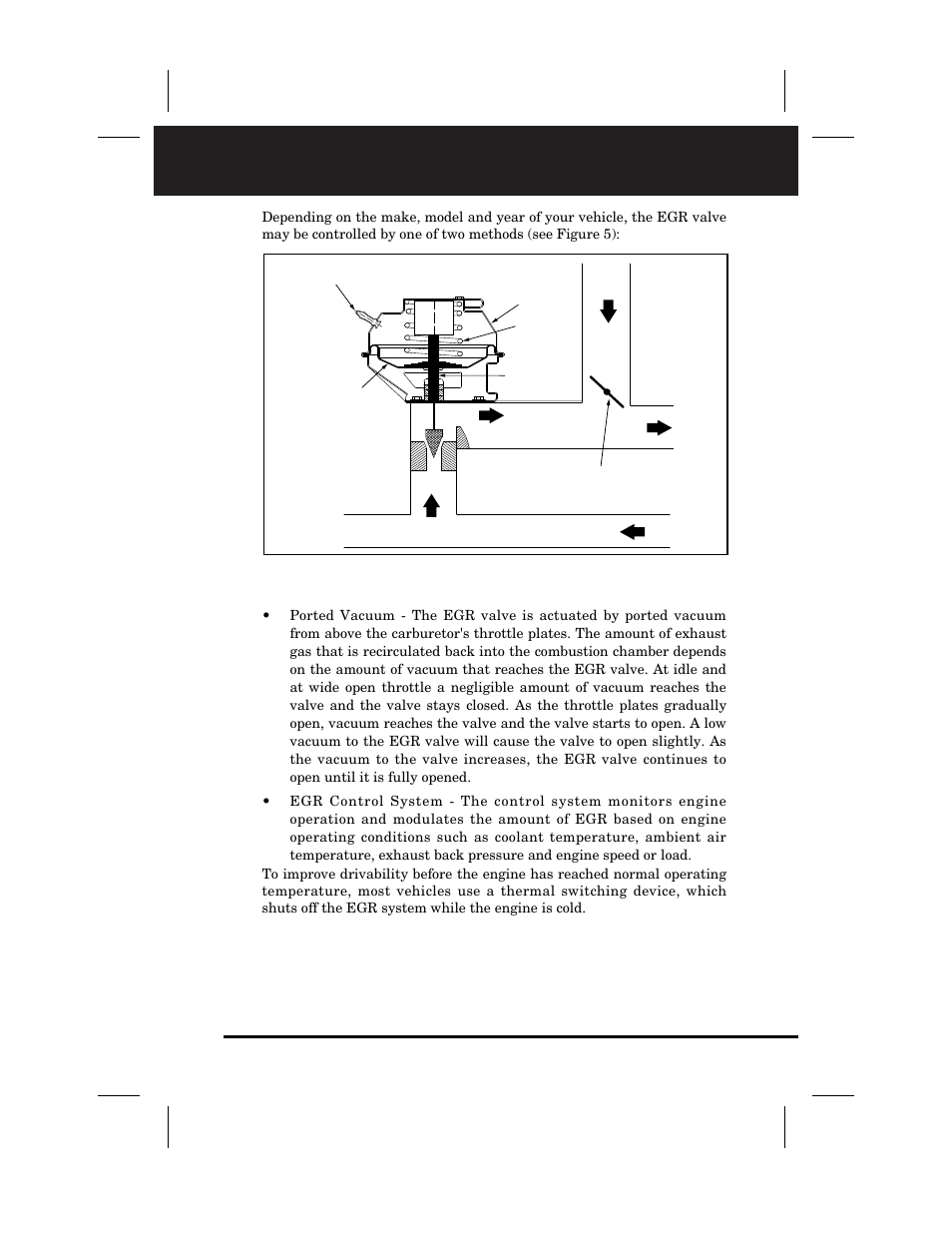 Figure 5. typical egr system operation | Equus 3660 - Hand Vacuum Pump & Brake Bleeding Kit User Manual | Page 13 / 24