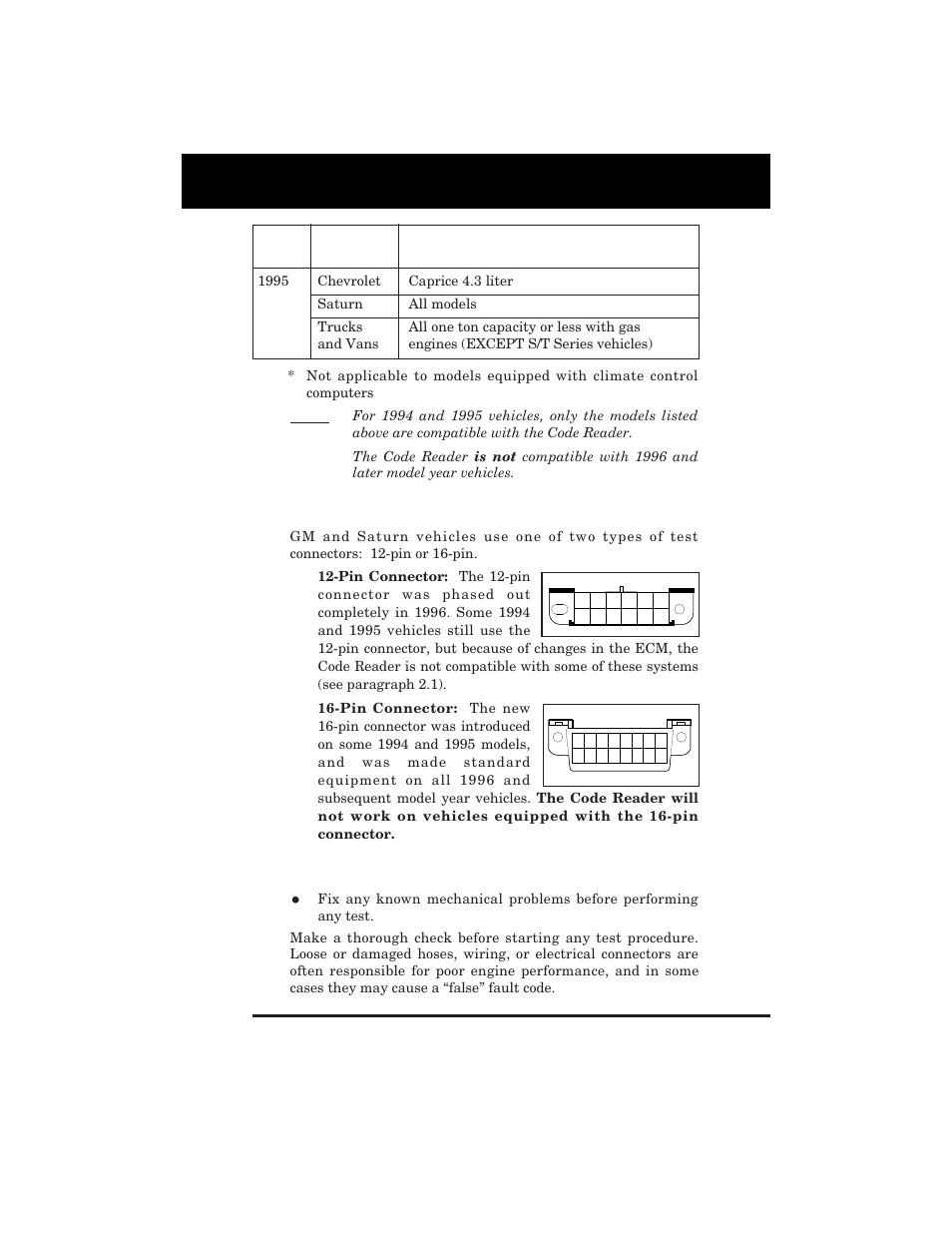 Retrieving ecm codes | Equus 3123 - GM Code Reader (1982 - 1995) User Manual | Page 11 / 52