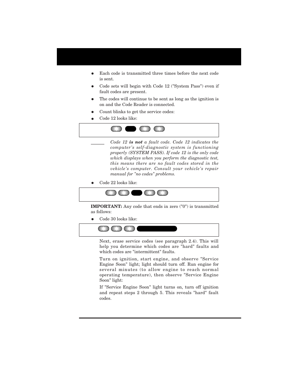 Retrieving ecm codes | Equus 3123 - GM Code Reader (1982 - 1995) User Manual | Page 13 / 52