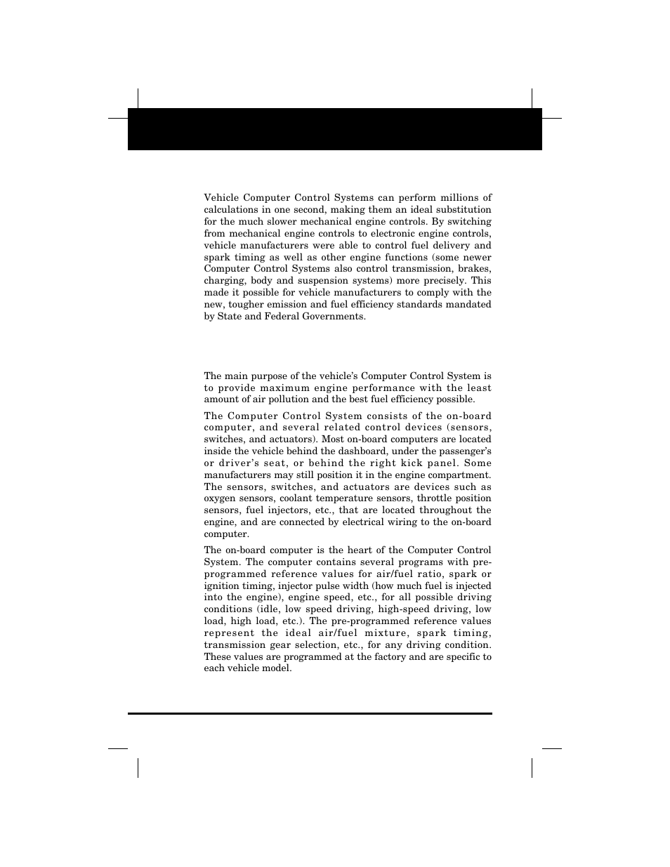 About diagnostic systems | Equus 3145 - Digital Ford Code Reader (1981 - 1995) User Manual | Page 14 / 96