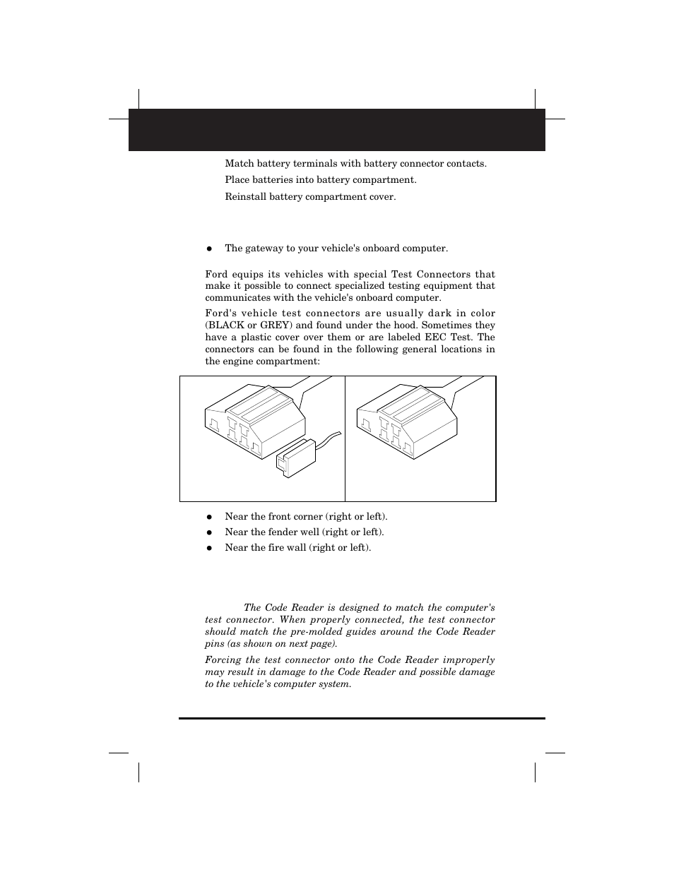 About the ford code reader | Equus 3145 - Digital Ford Code Reader (1981 - 1995) User Manual | Page 21 / 96
