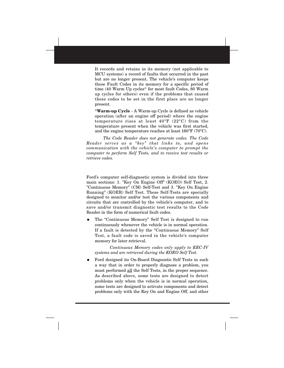 Retrieving codes | Equus 3145 - Digital Ford Code Reader (1981 - 1995) User Manual | Page 27 / 96