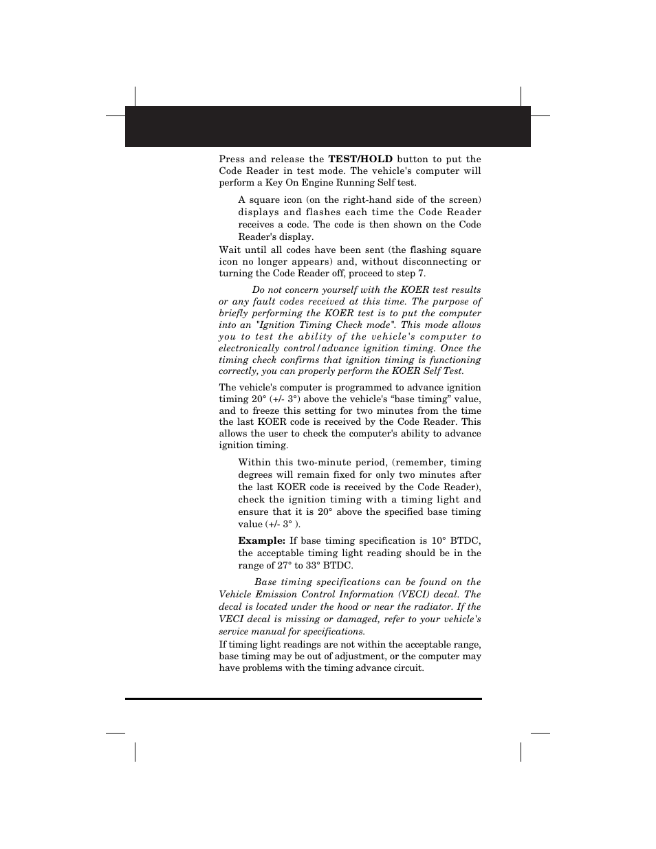 Retrieving codes | Equus 3145 - Digital Ford Code Reader (1981 - 1995) User Manual | Page 34 / 96